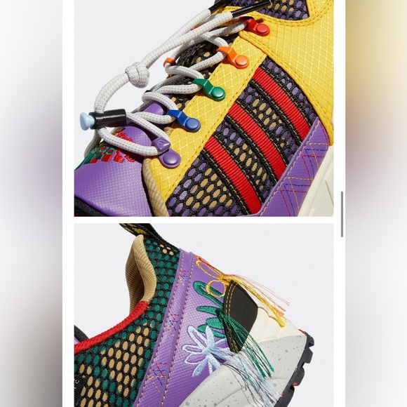 Adidas 💜🧡💛 × Sean Wotherspoon EQT Support
93 "Superearth"💜🧡💛New - Picture 11 of 13